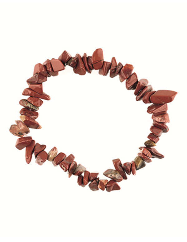 Jaspis rood edelsteen splitarmband