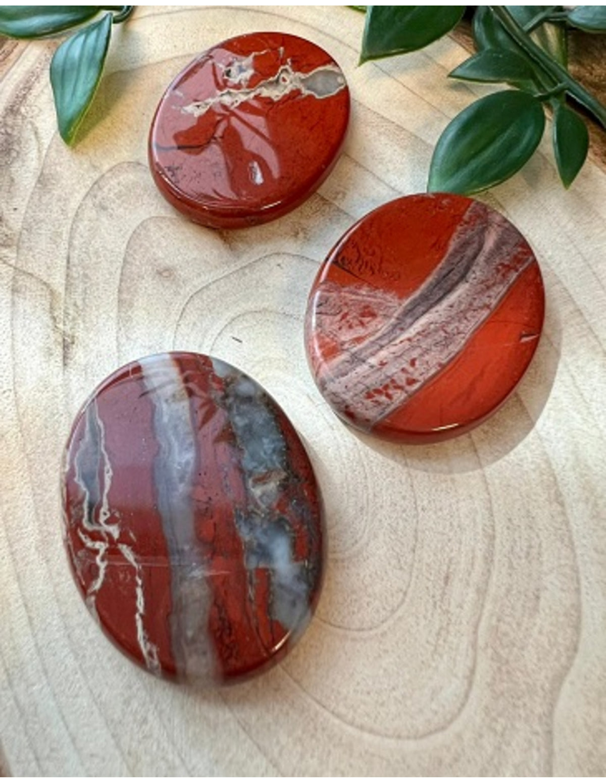 Jaspis rood zaksteen