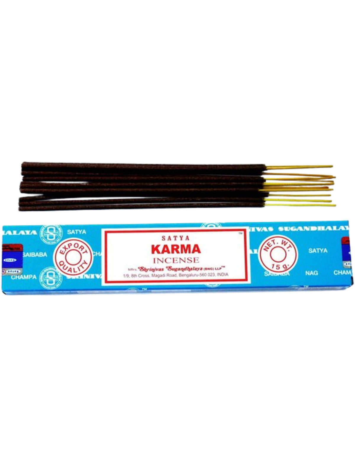 Karma wierook wierook stokjes 15 grams Satya