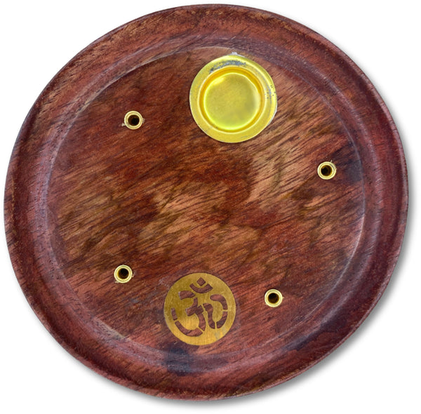 Kegel brander rond met Ohm - wierook houder