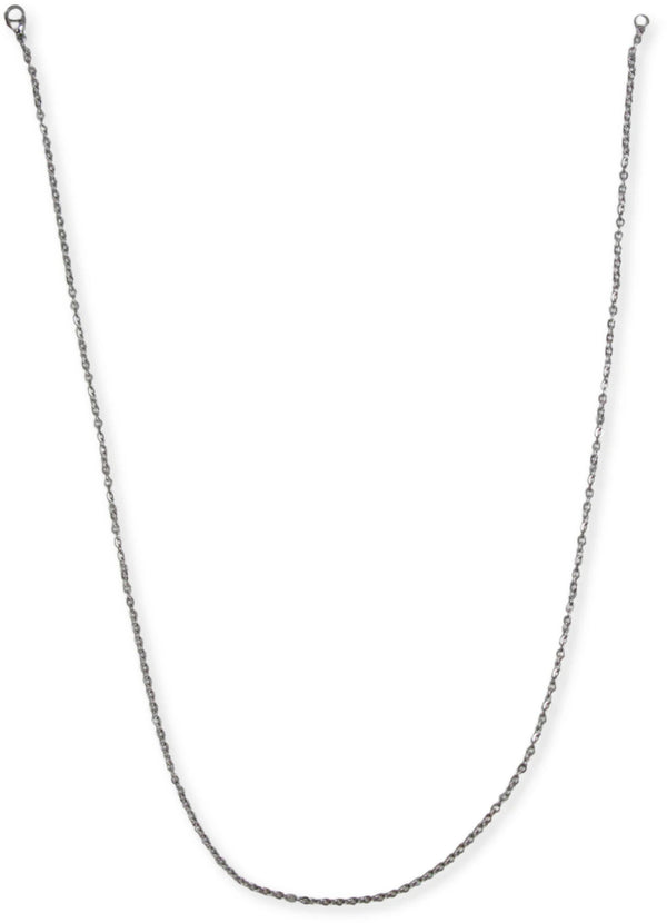 edelsteen ketting ankerschakel 2 mm 50 cm rvs