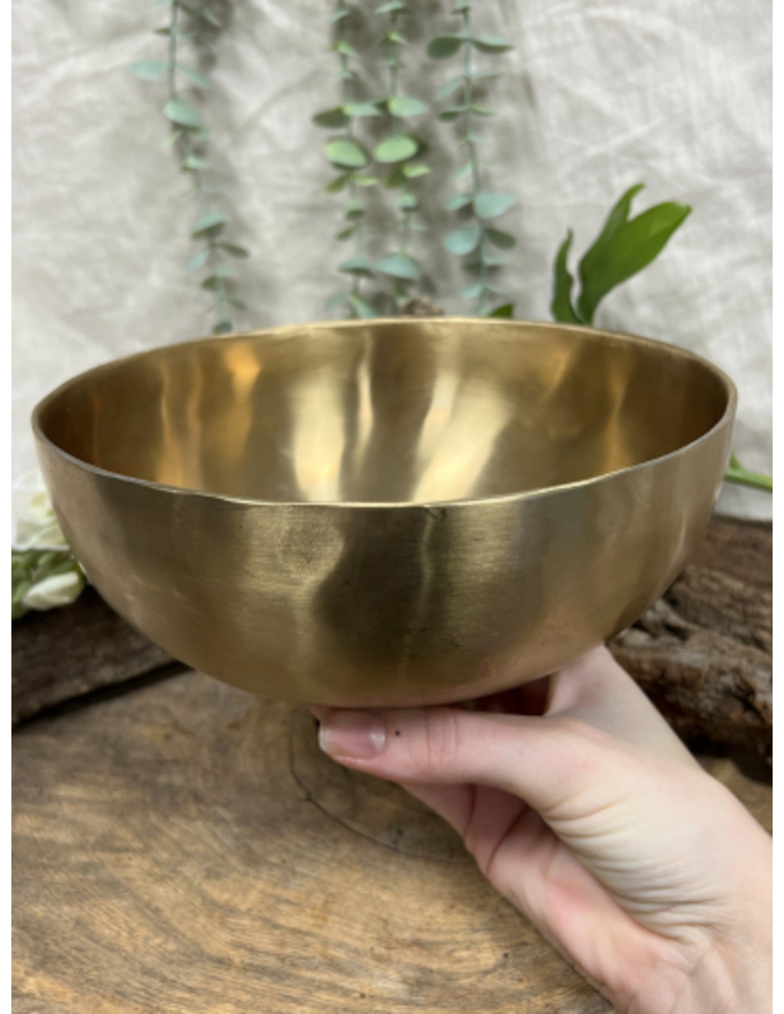 Klankschaal glad 18-19 cm