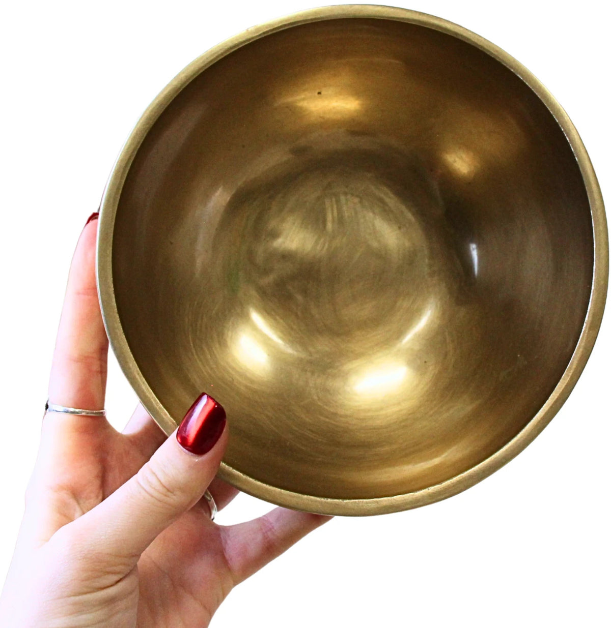 Klankschaal New Moon Gold 16cm