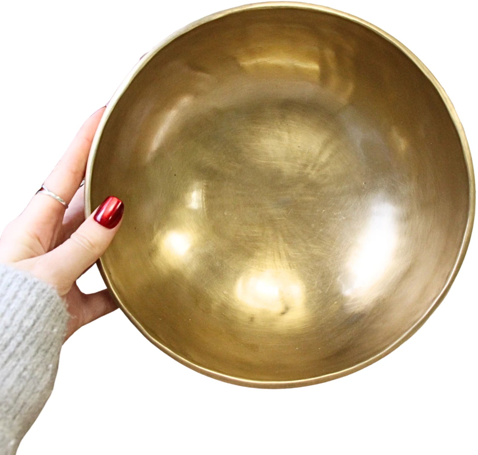 Klankschaal New Moon Gold 23-24 cm