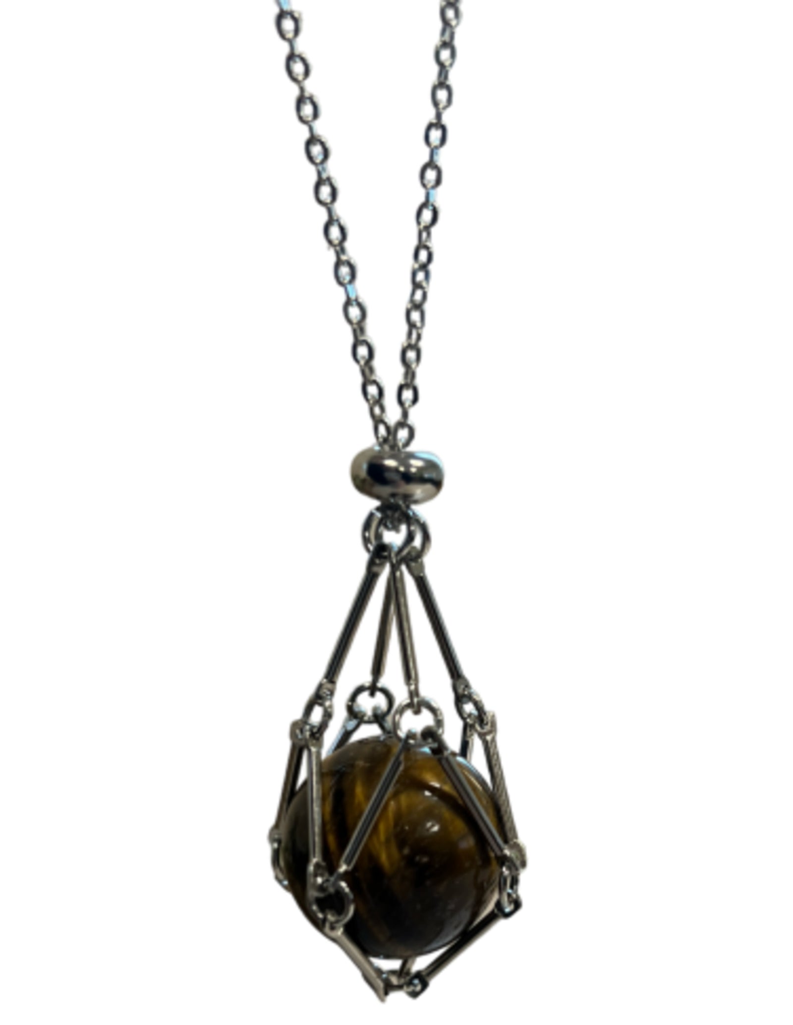Kooihanger met ketting zilverkleur