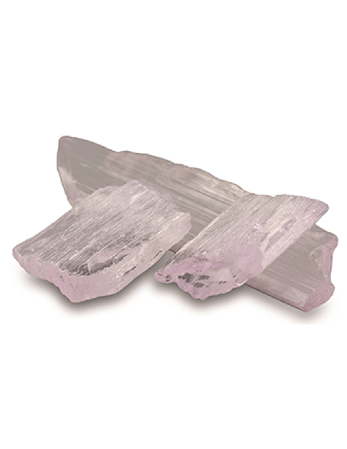 Kunziet roze ruw 50 gr. brokjes