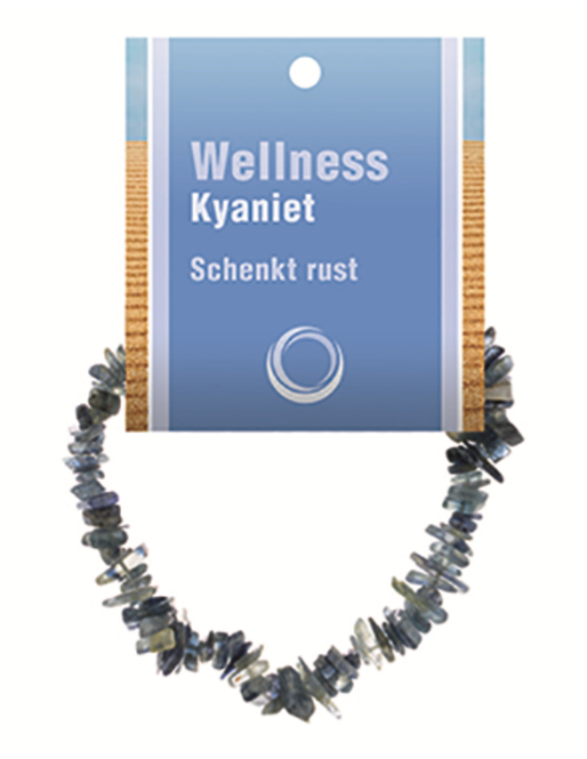 Kyaniet splitarmband + kaart