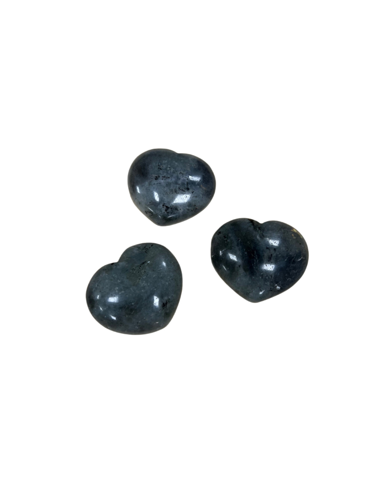 Labradoriet edelsteen hart 45 mm