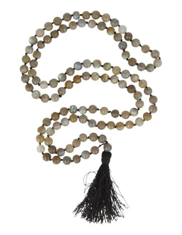 Labradoriet mala edelsteen ketting