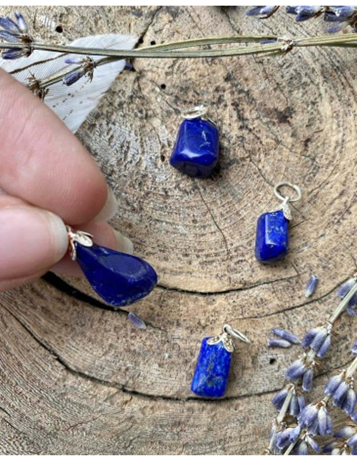 Lapis Lazuli A edelsteen hanger