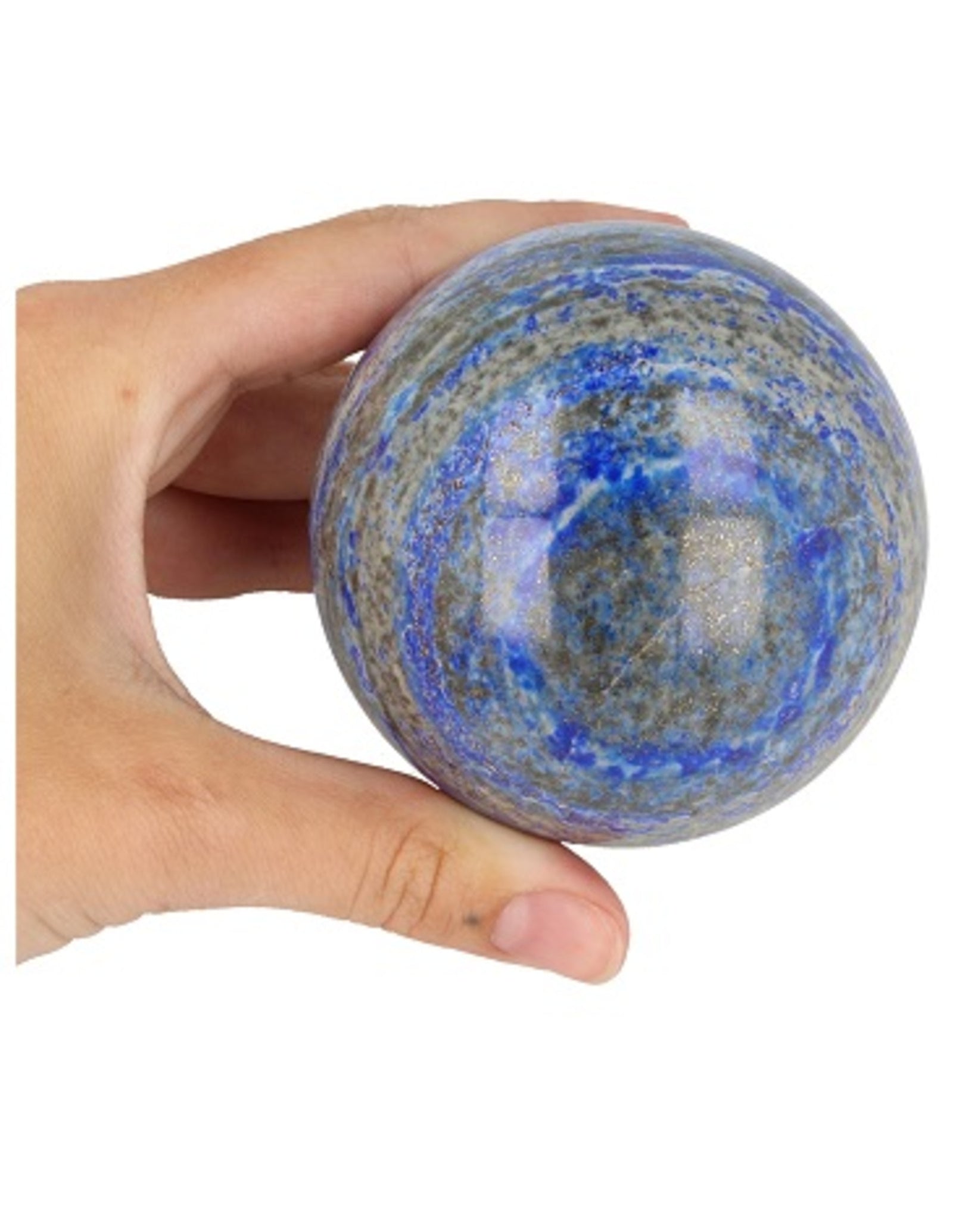 Lapis Lazuli edelsteen bol ca. 7,5 cm