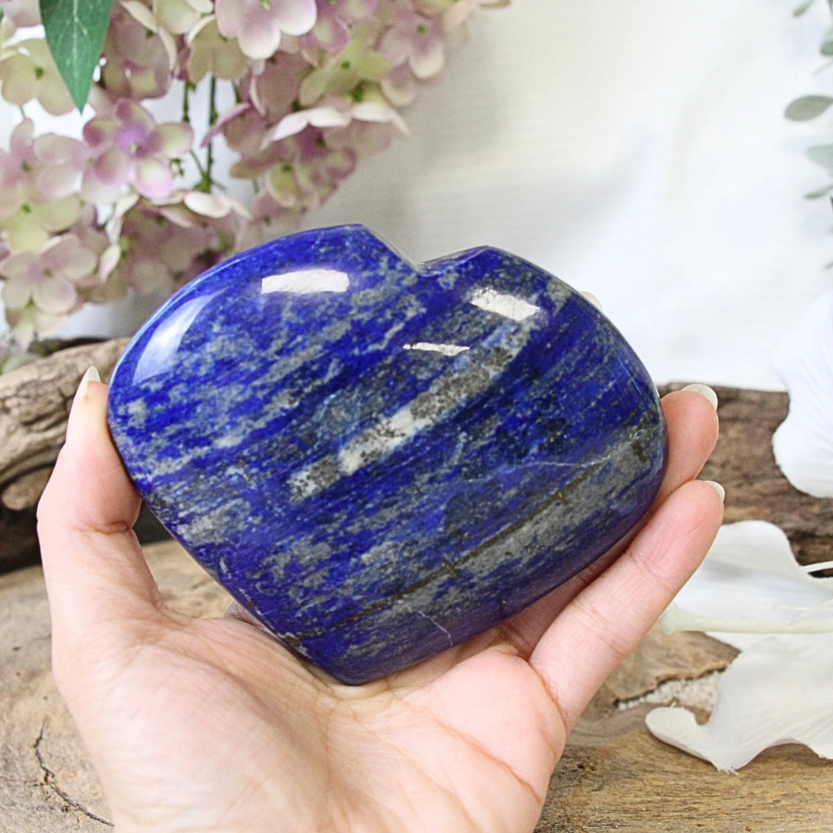 Lapis Lazuli edelsteen hart nr.24