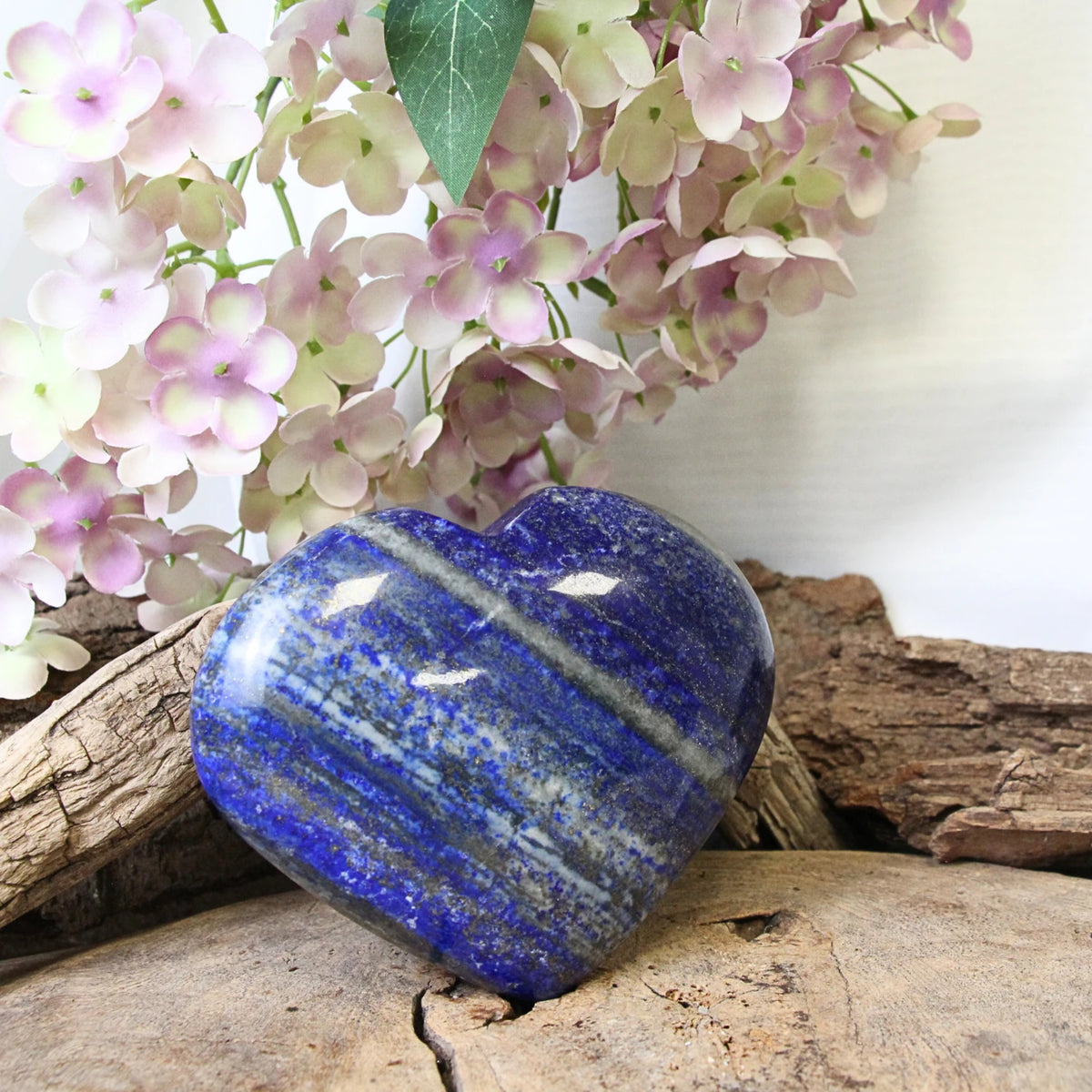 Lapis Lazuli edelsteen hart nr.26