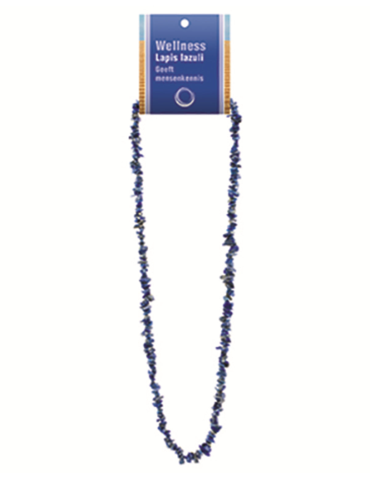 Lapis lazuli splitketting + kaart