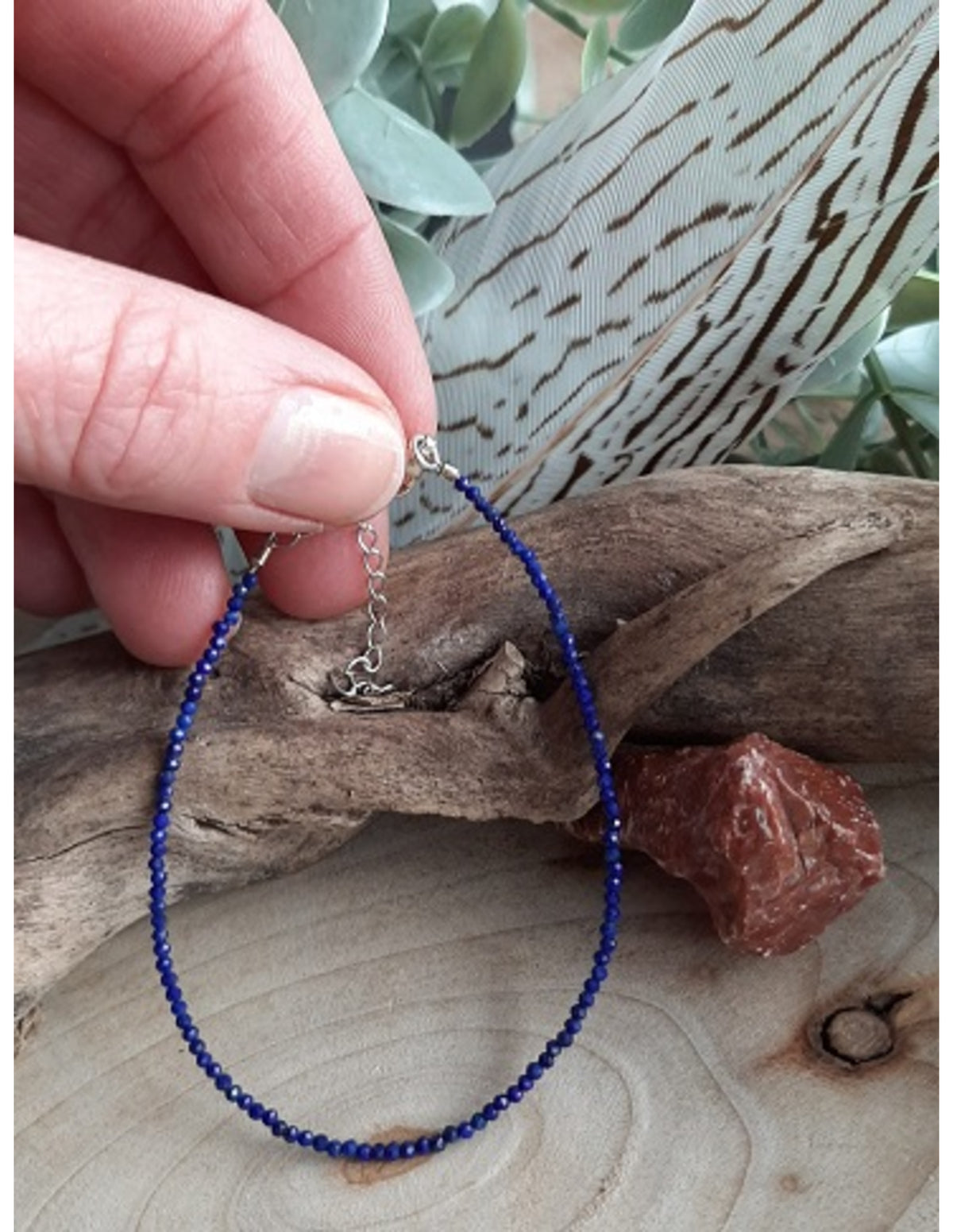 Lapis Lazuli summer vibes armband