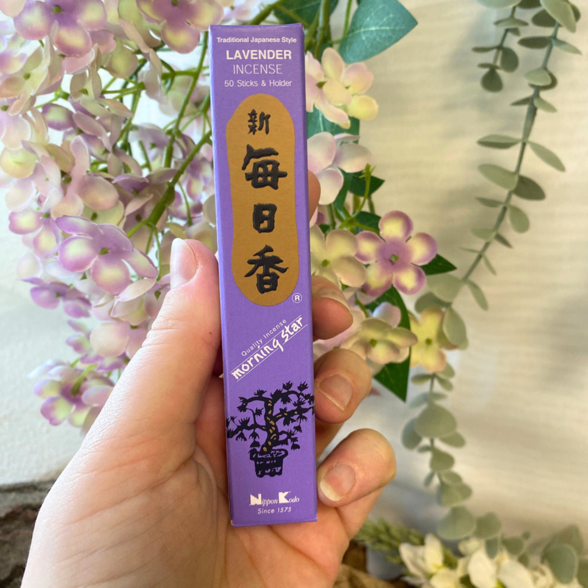 Lavender wierook stokjes - Nippon Kodo - Morning star