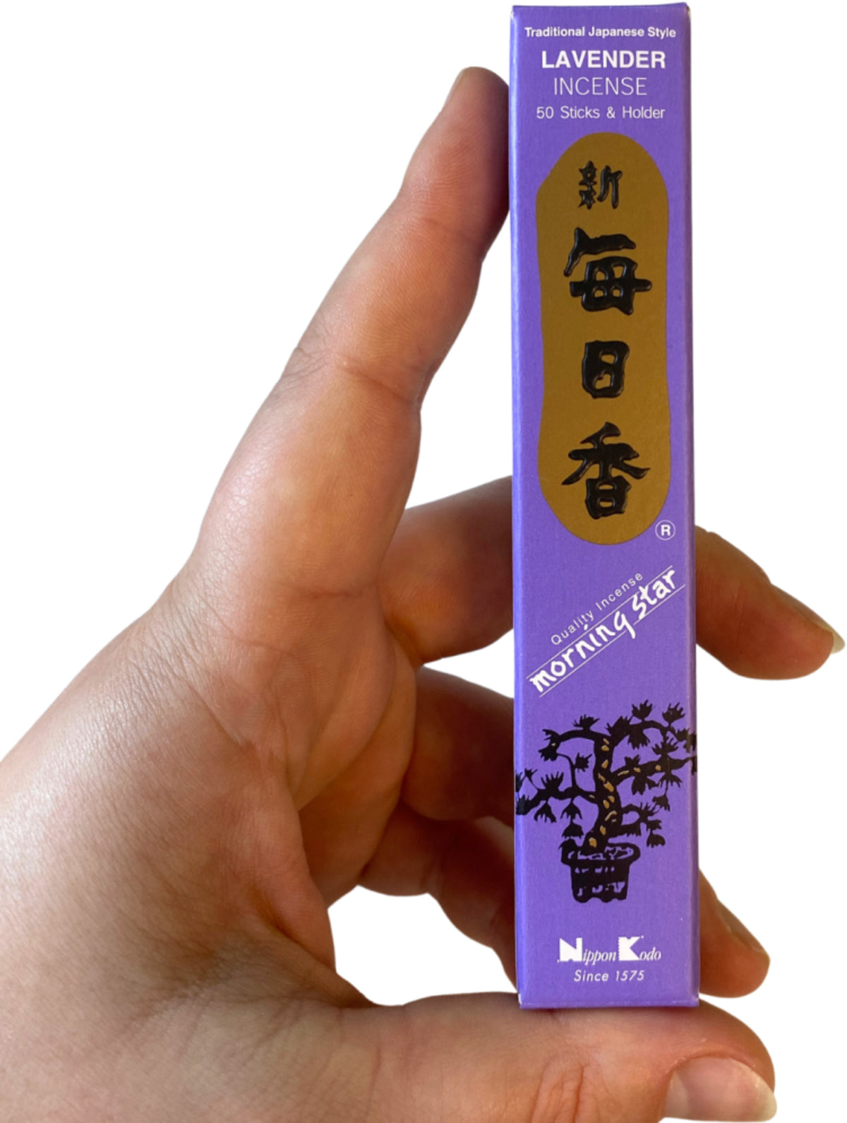 Lavender wierook stokjes - Nippon Kodo - Morning star