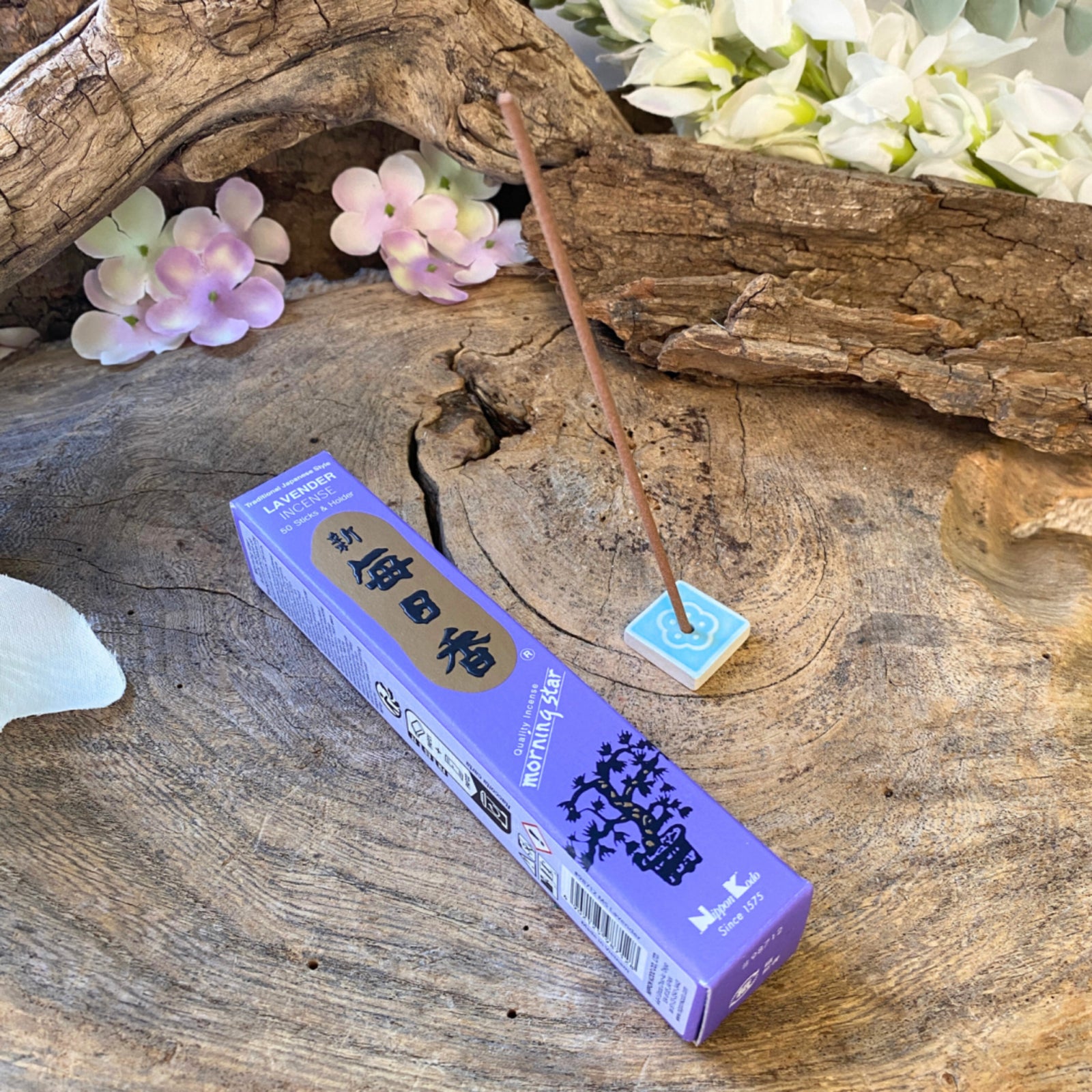 Lavender wierook stokjes - Nippon Kodo - Morning star