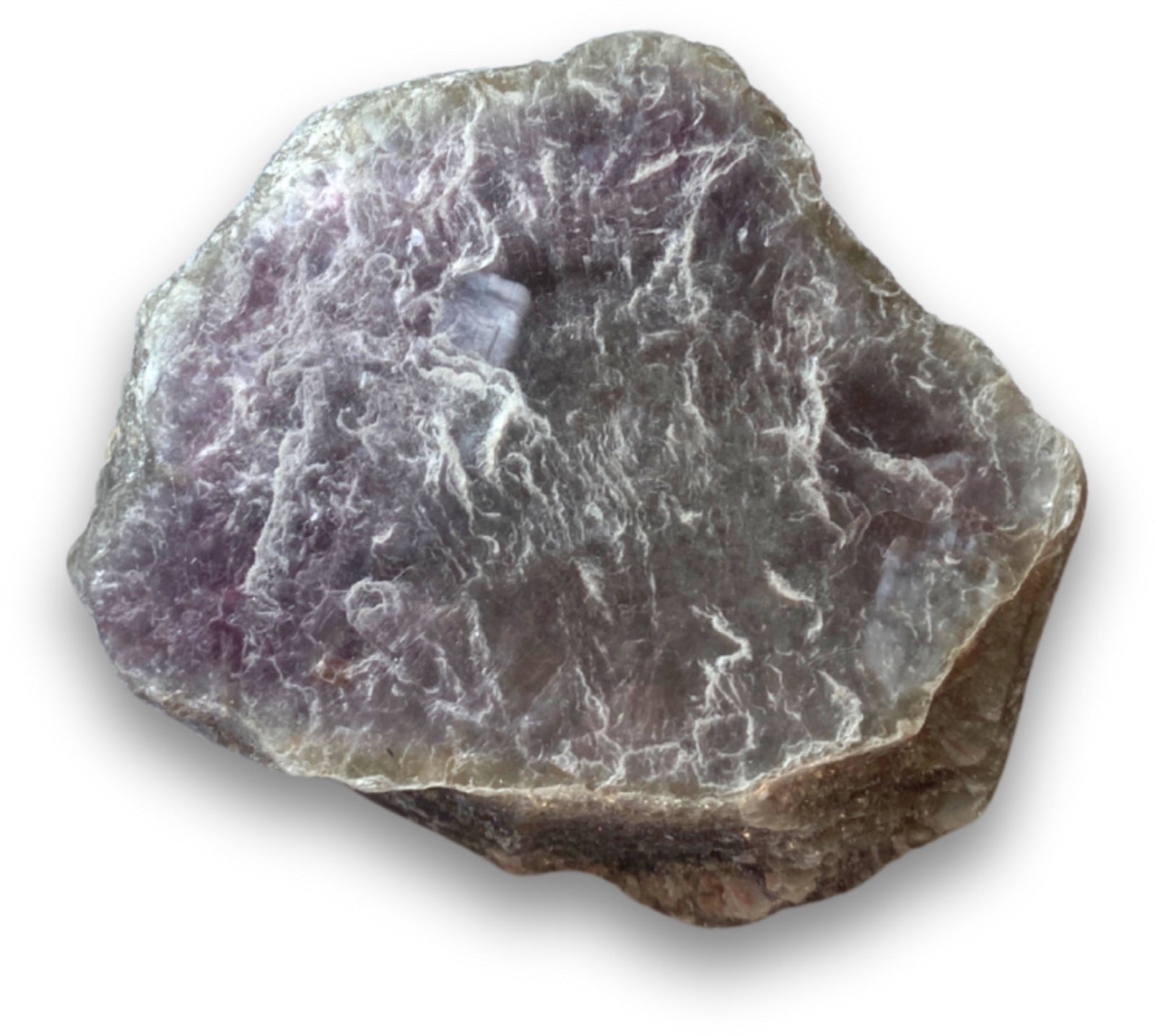 Lepidoliet Mica schijf ruw nr.04