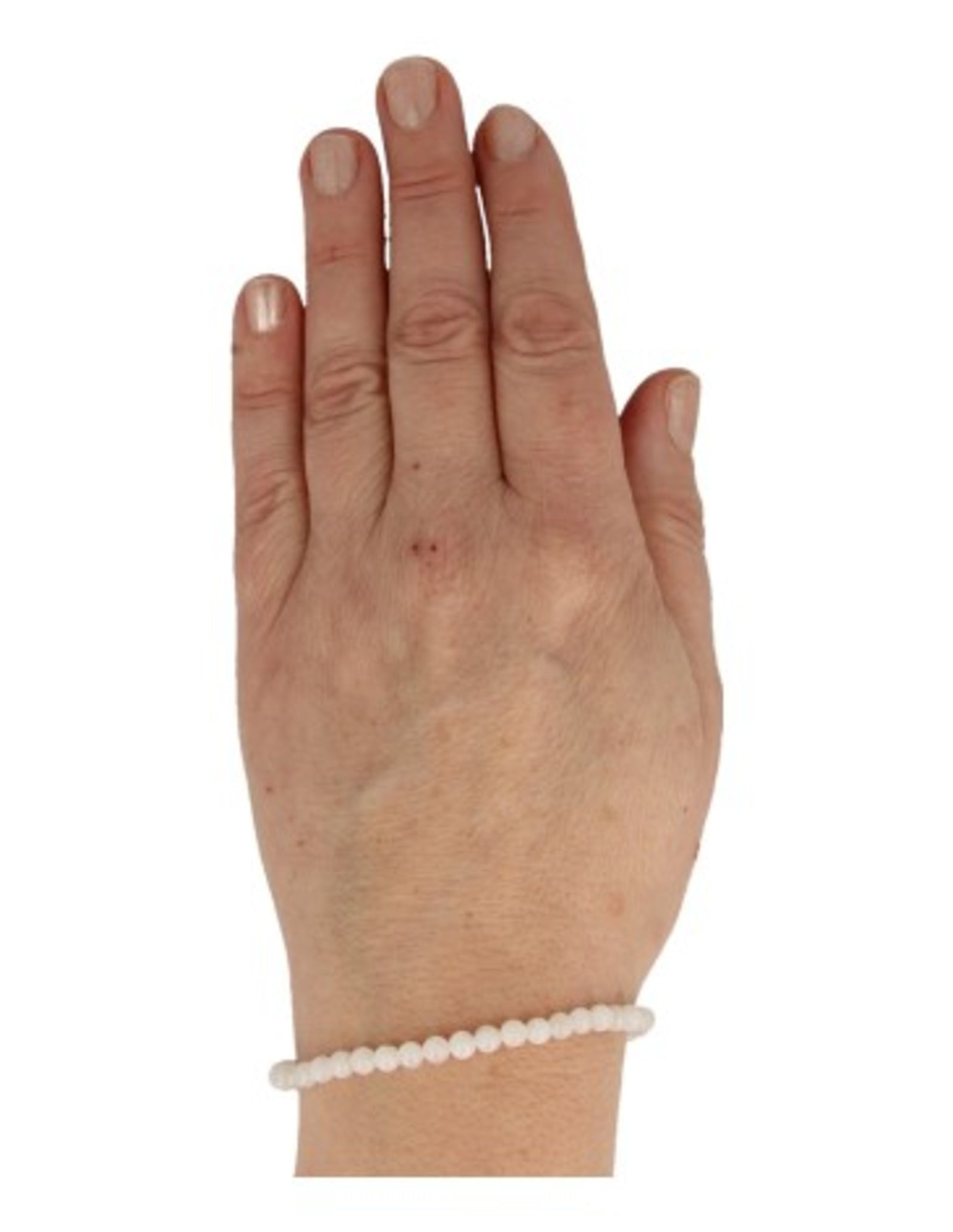 Maansteen regenboog kralenarmband 4 mm
