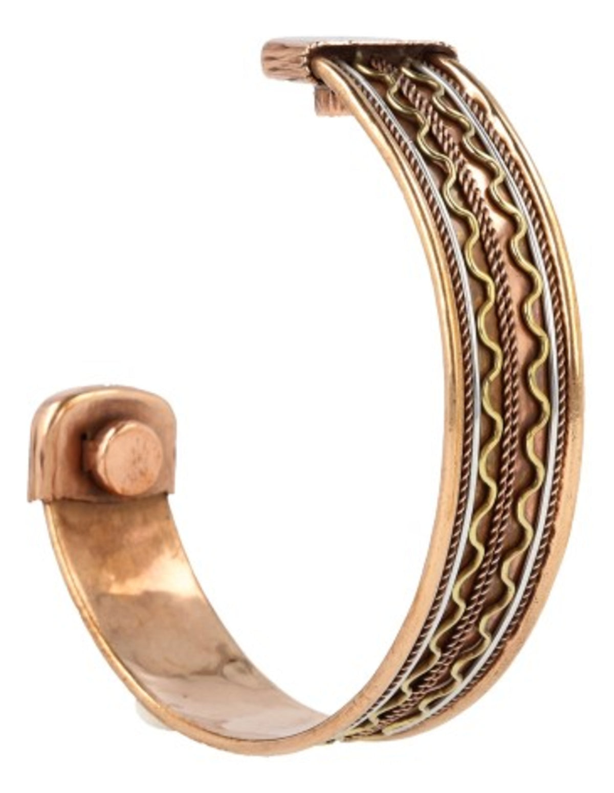 Magnetische armband met koper