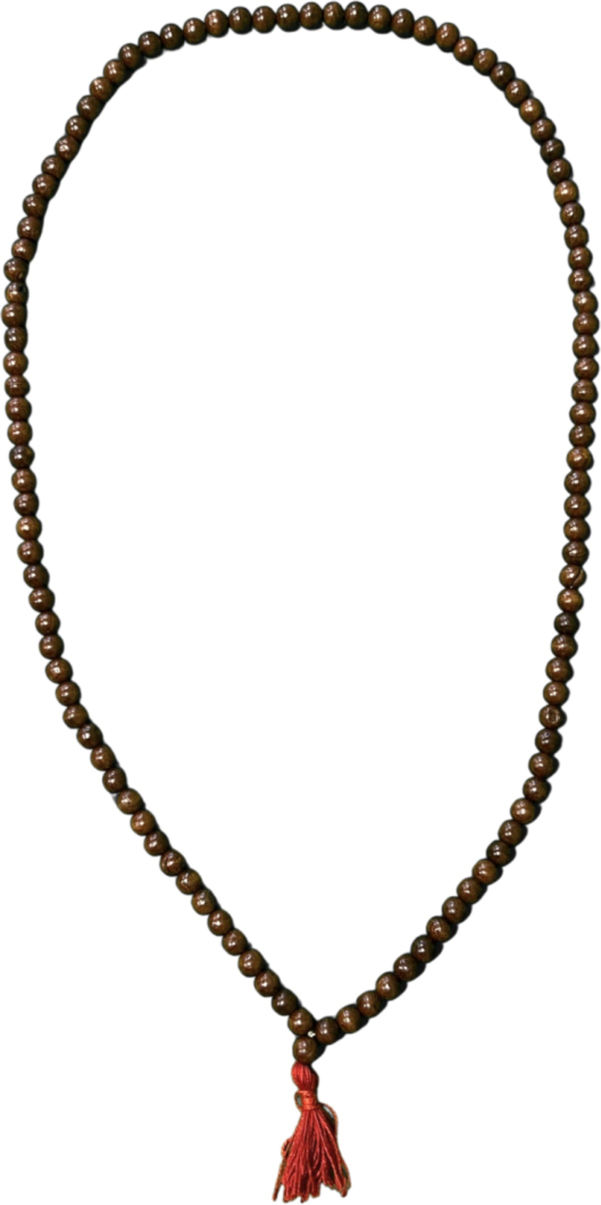 Mala hout bruin rode kwast 45 cm