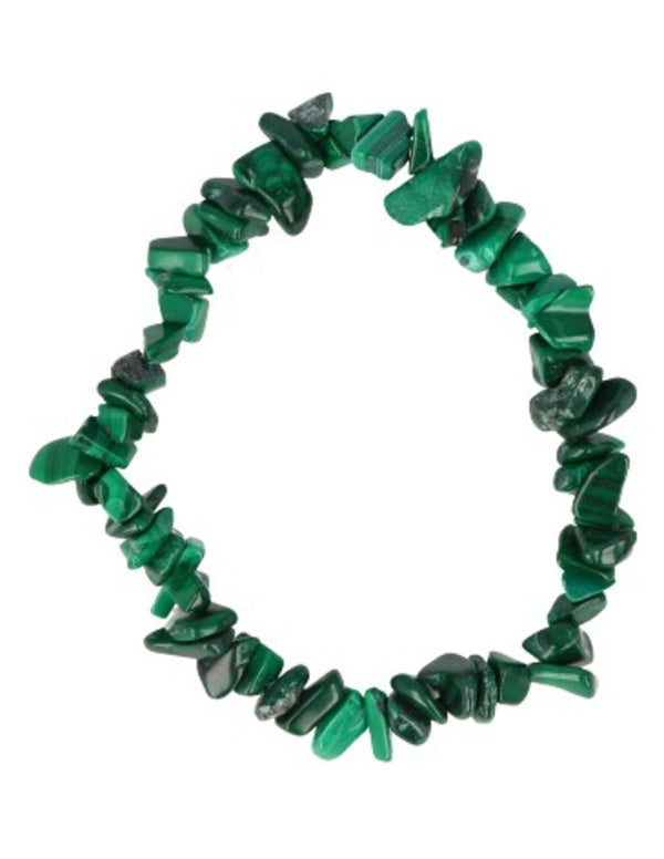 Malachiet edelsteen splitarmband