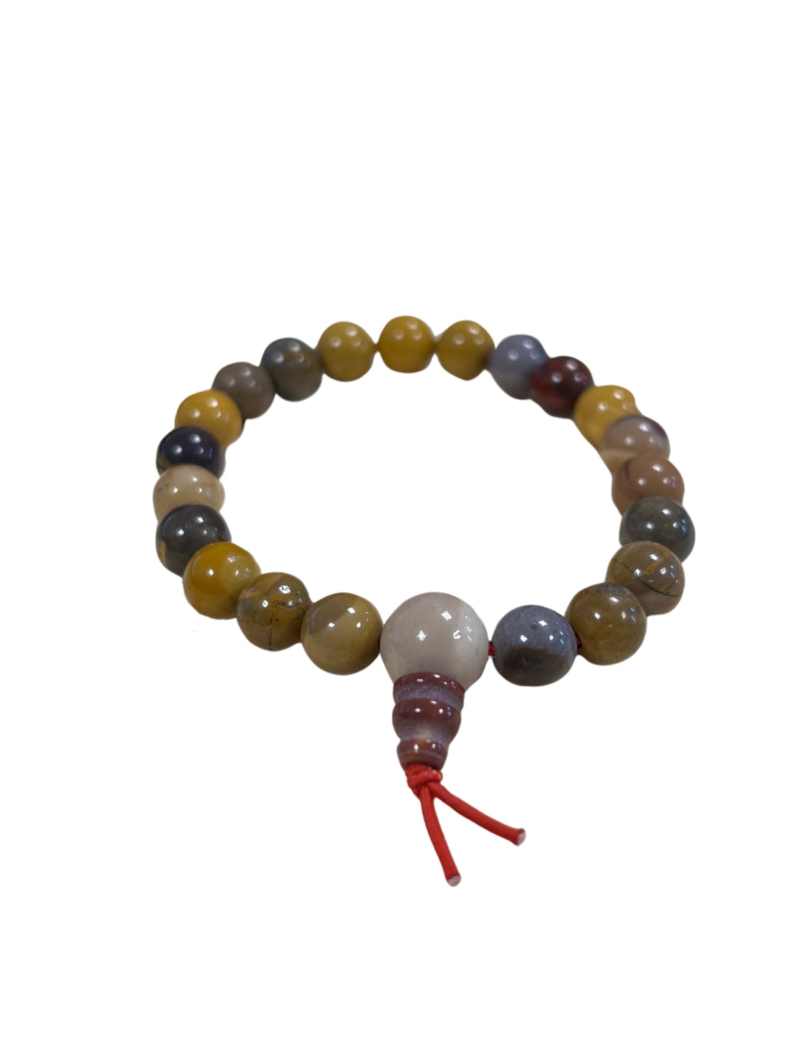 Mokaiet powerbead armband + kaart