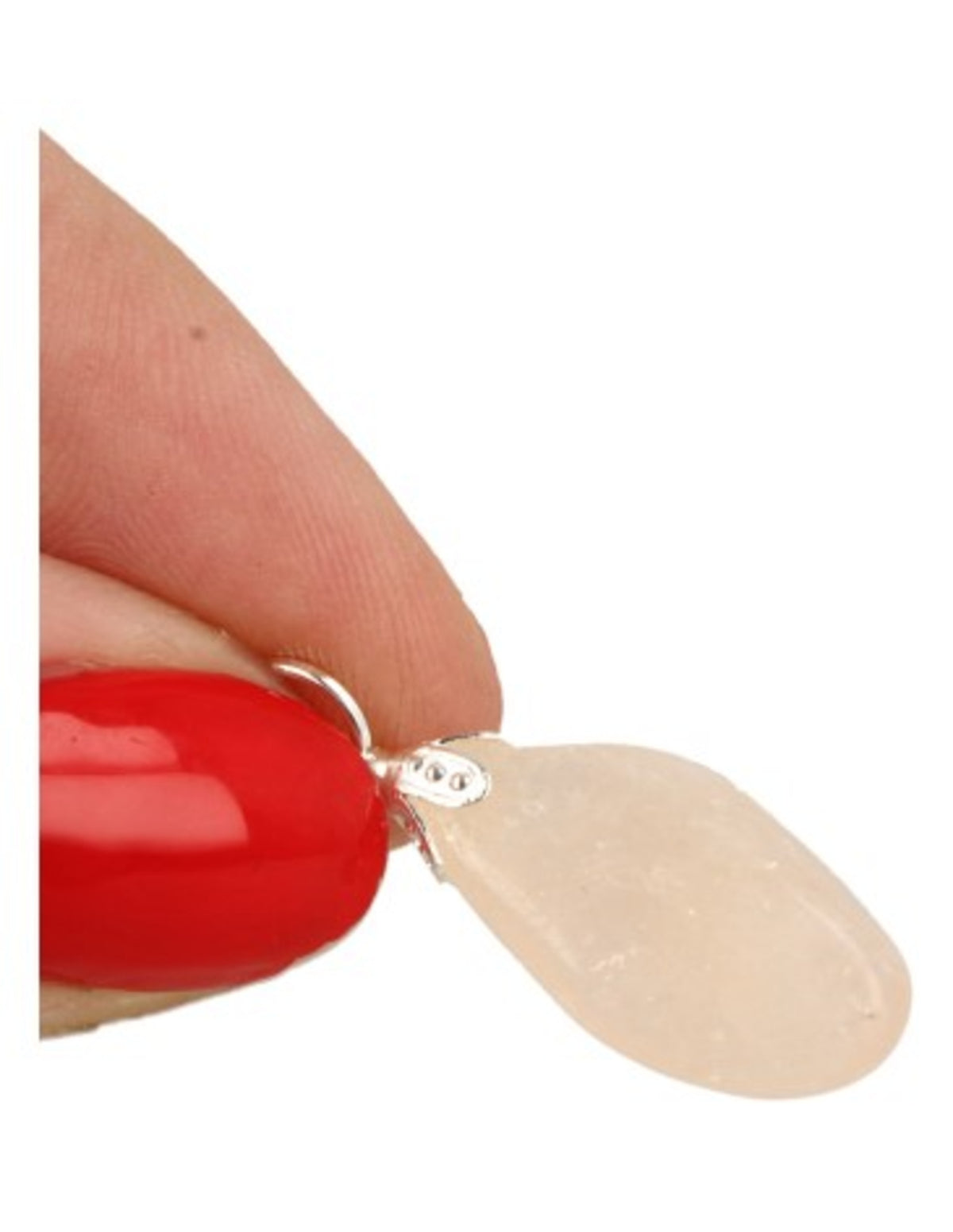 Morganiet edelsteen hanger