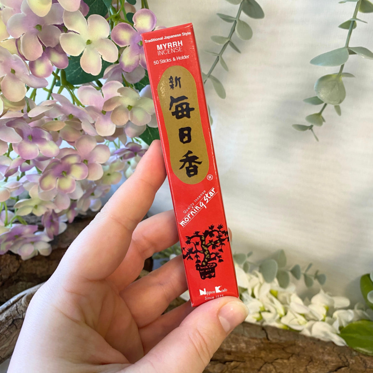 Myrrh wierook stokjes - Nippon Kodo - Morning star