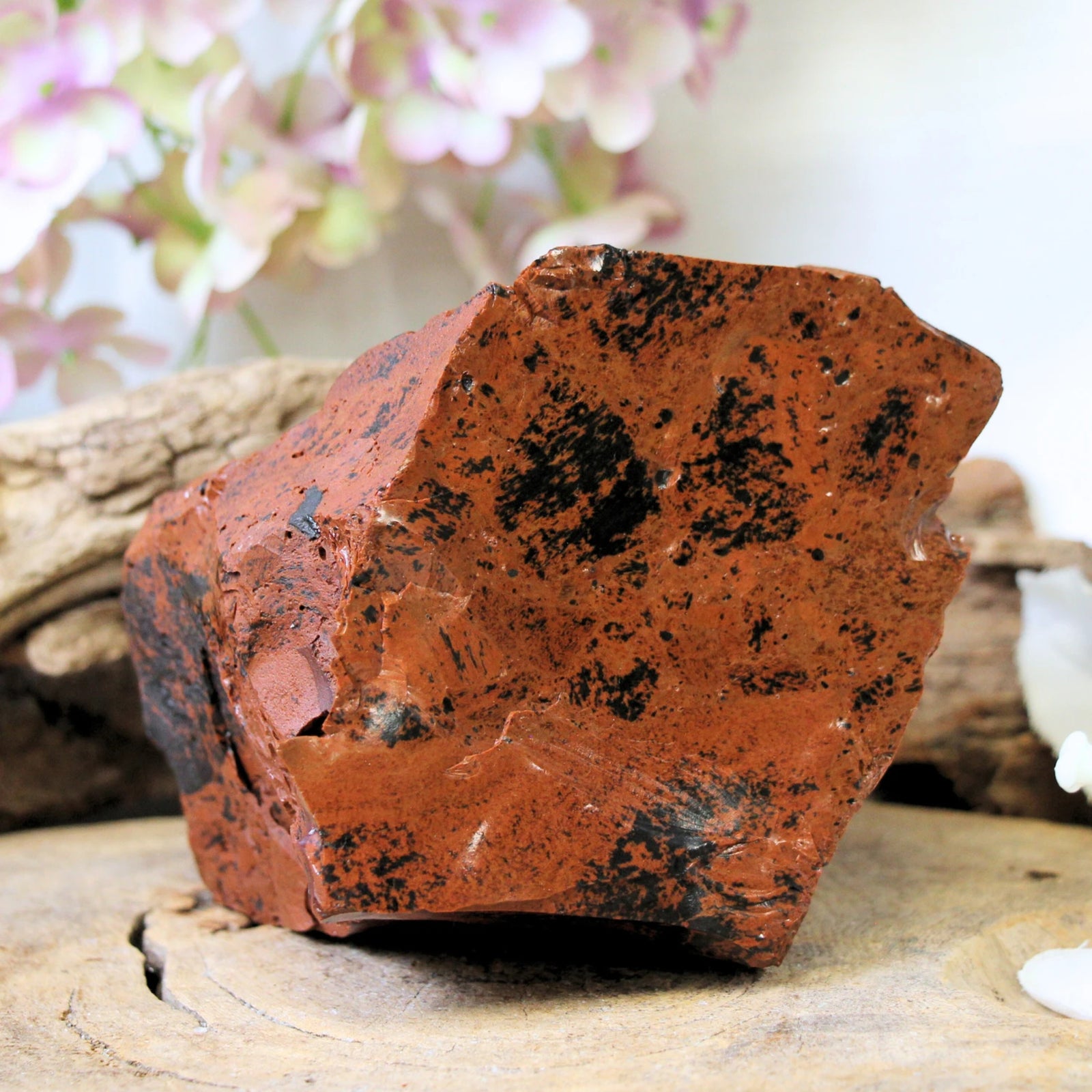 Obsidiaan mahonie ruw nr.21