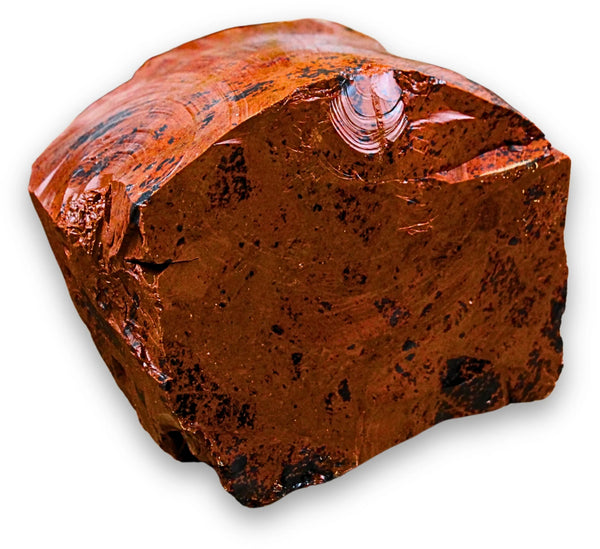 Obsidiaan mahonie ruwe edelsteen nr.22