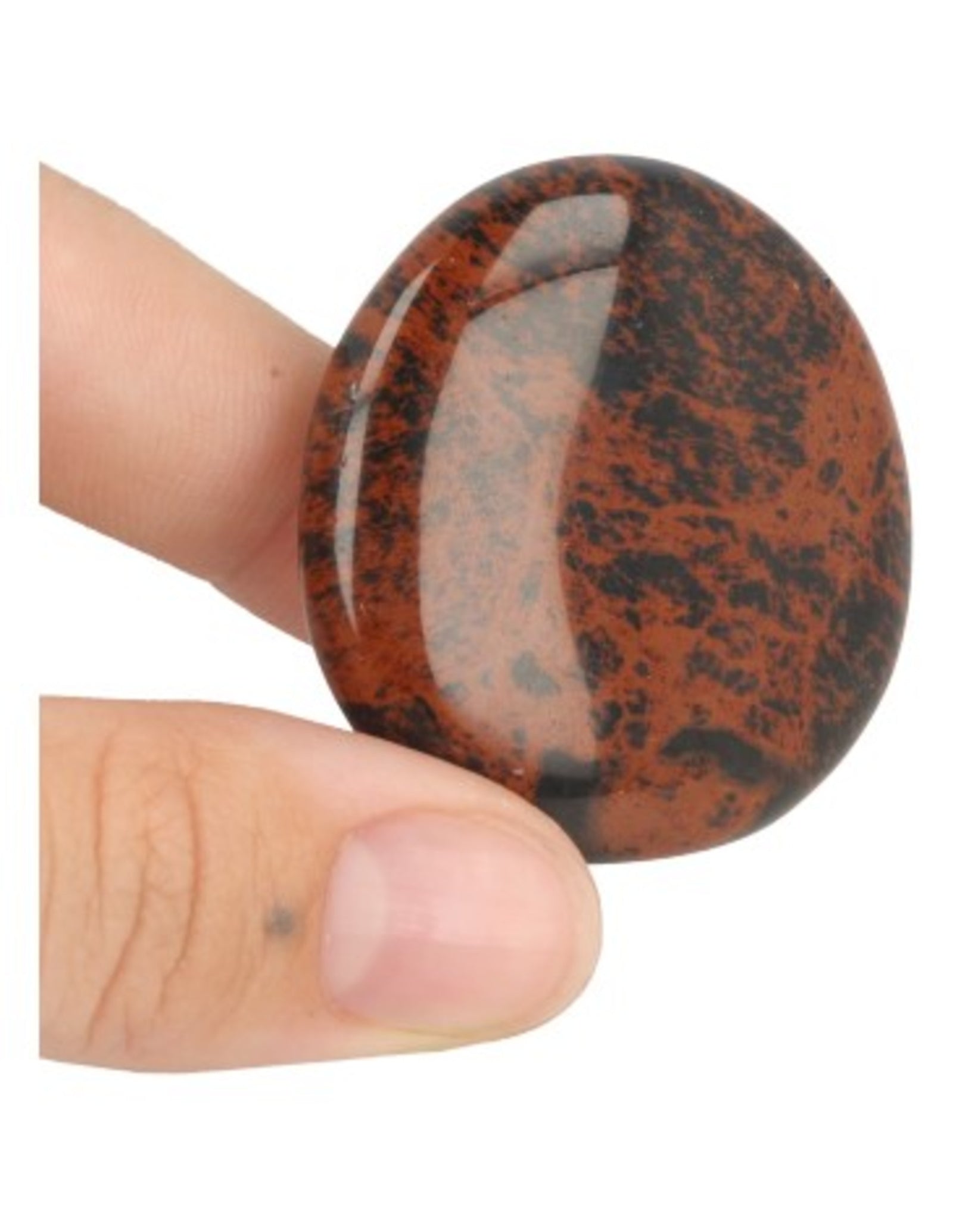 Obsidiaan mahonie zaksteen