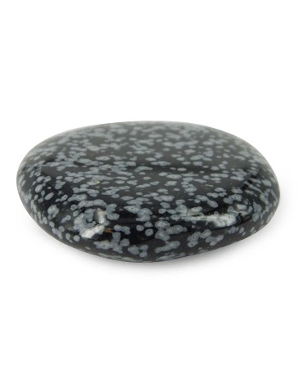Obsidiaan sneeuwvlok zaksteen