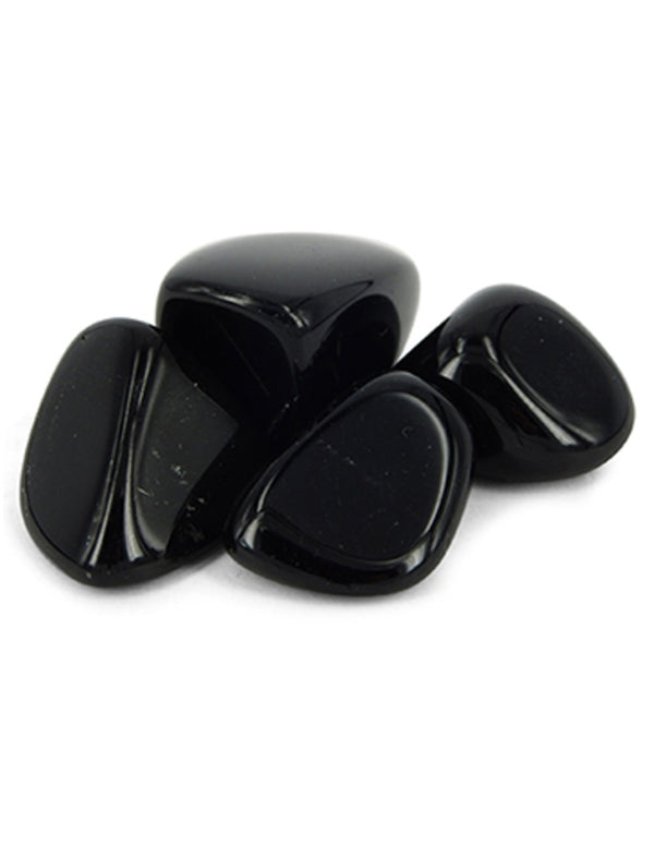 Obsidiaan zwart 500 gr. edelsteen trommelstenen (mt3)
