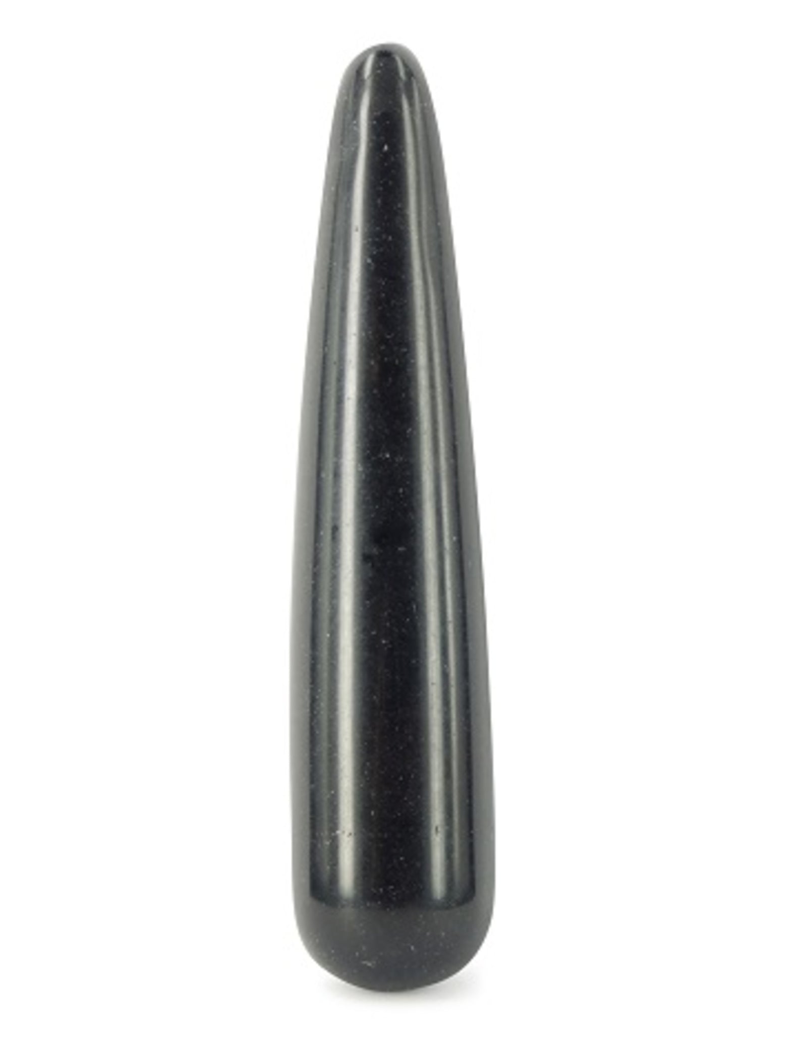 Obsidiaan zwart massage griffel