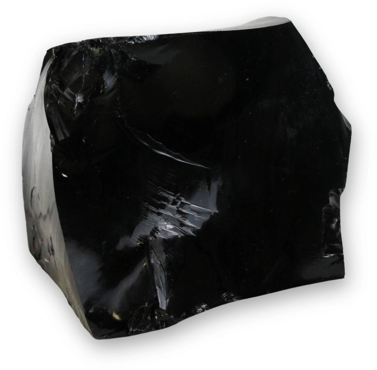 Obsidiaan zwart ruw stuk nr.02