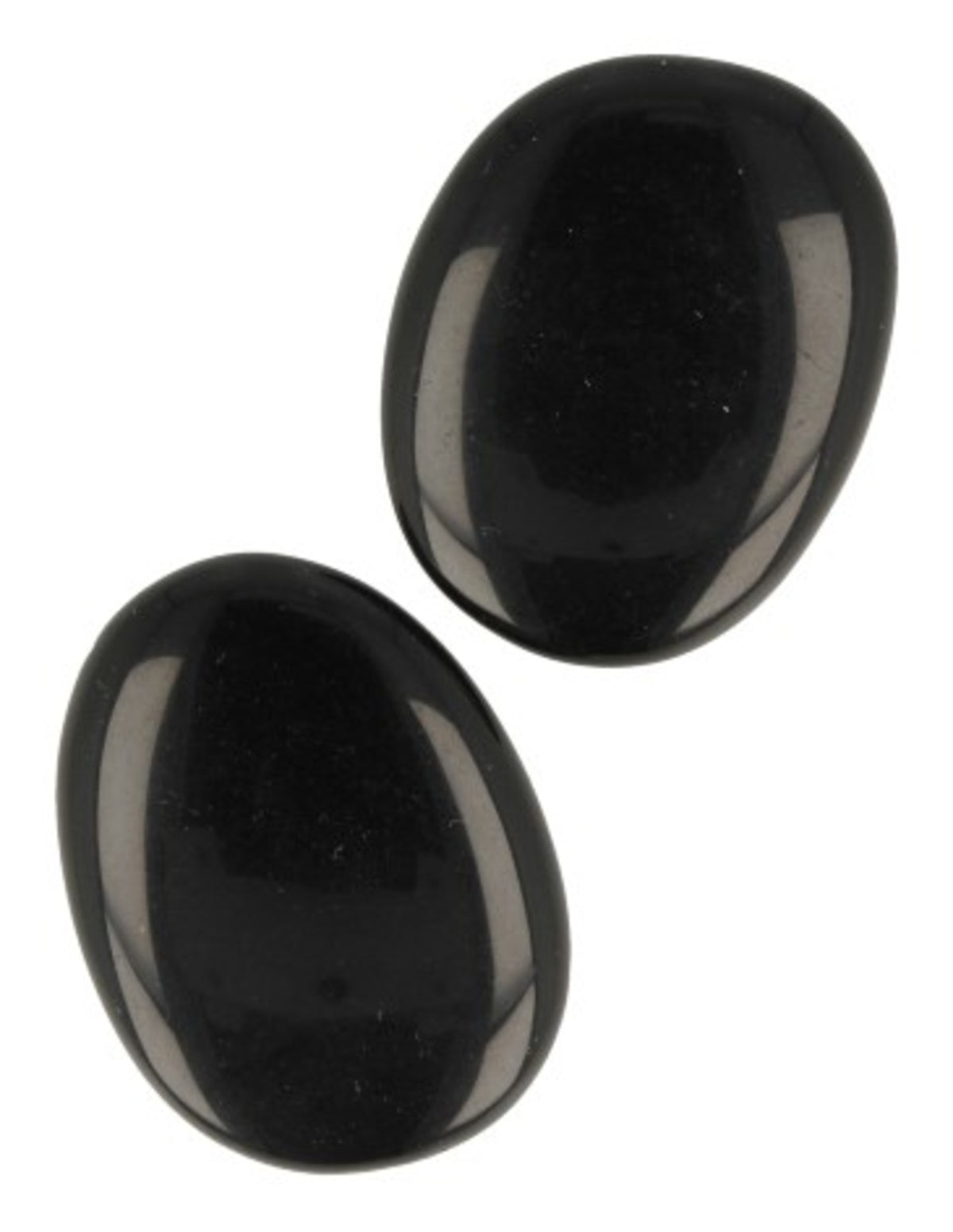 Obsidiaan zwart zaksteen
