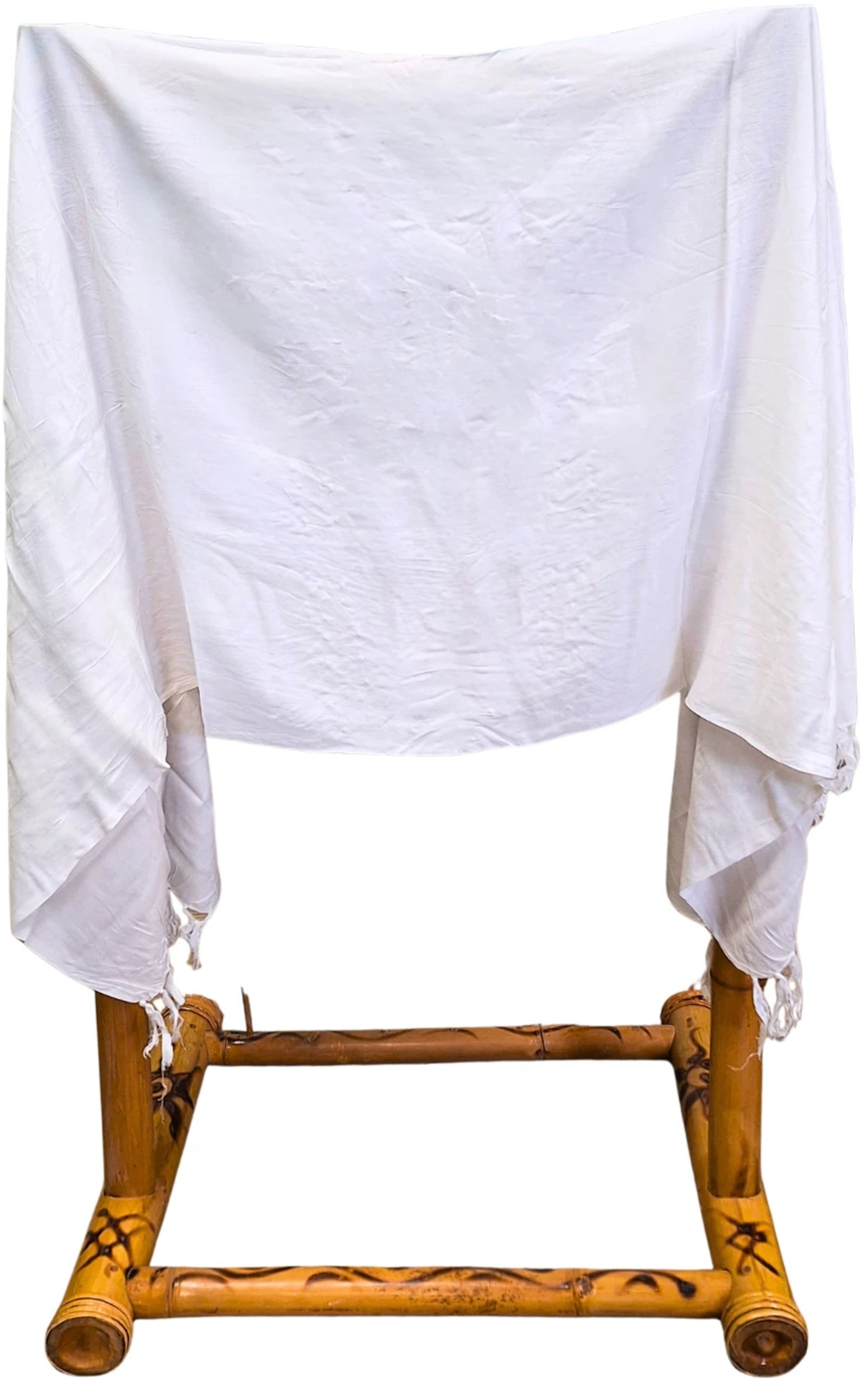 Om Namaste Sarong - 337 - Gebroken Wit - effen