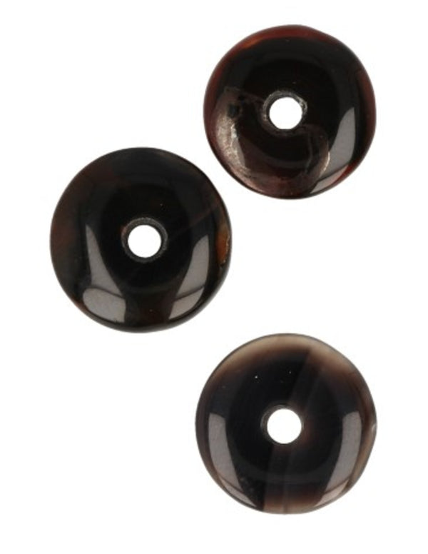 Onyx edelsteen donut 13-15 mm Hanger