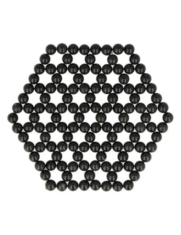 Onyx levensbloem onderzetter / mat