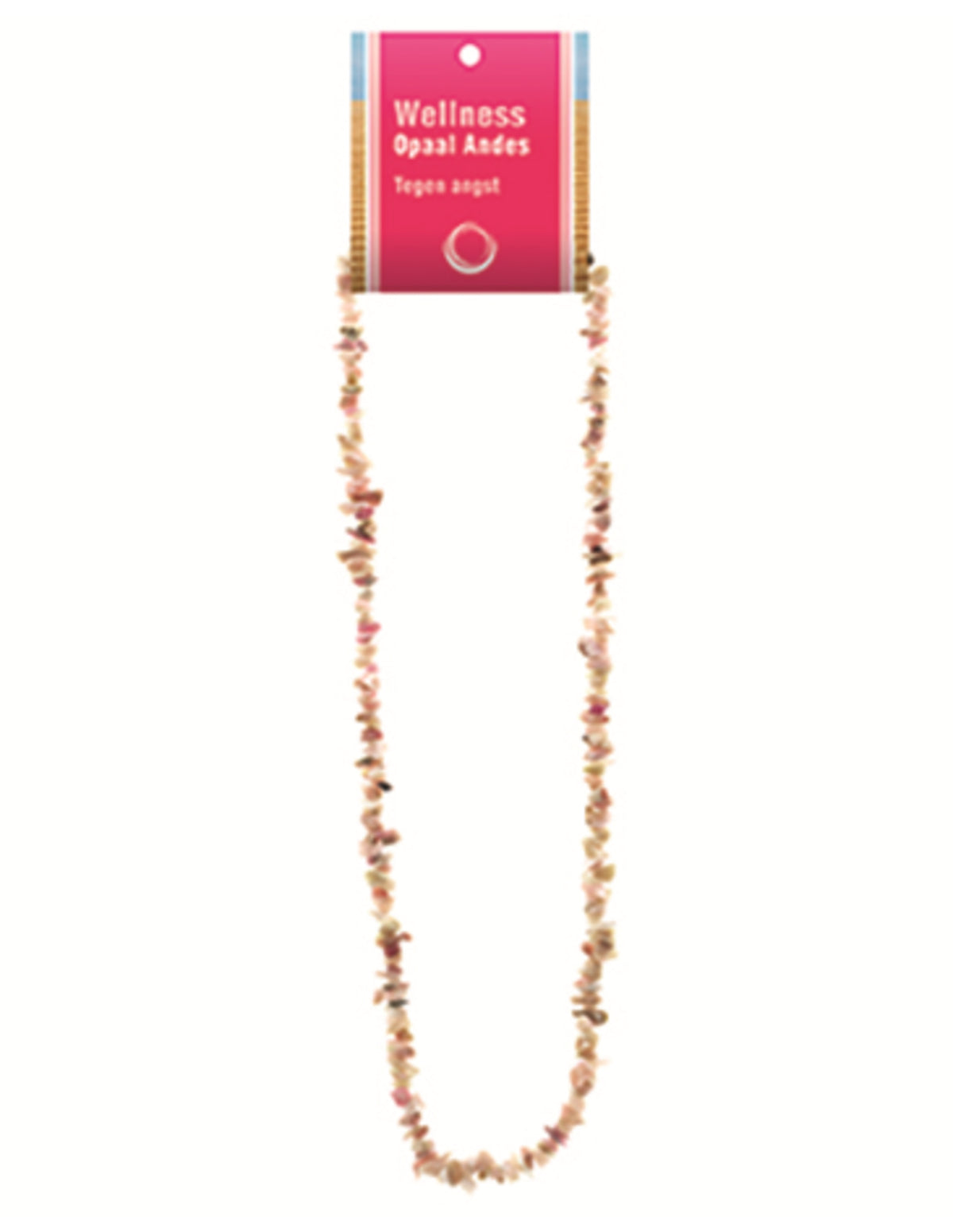Opaal Andes splitketting + kaart