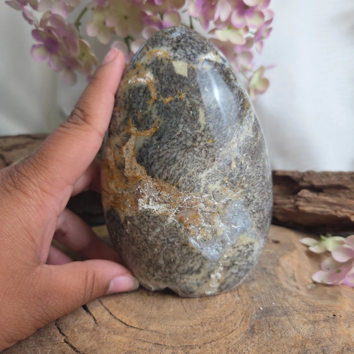 Opaal Dendriet sculptuur nr.14