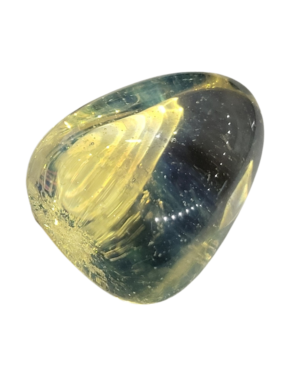 Opaliet geel 500 gr. trommelstenen (synth) (mt3)