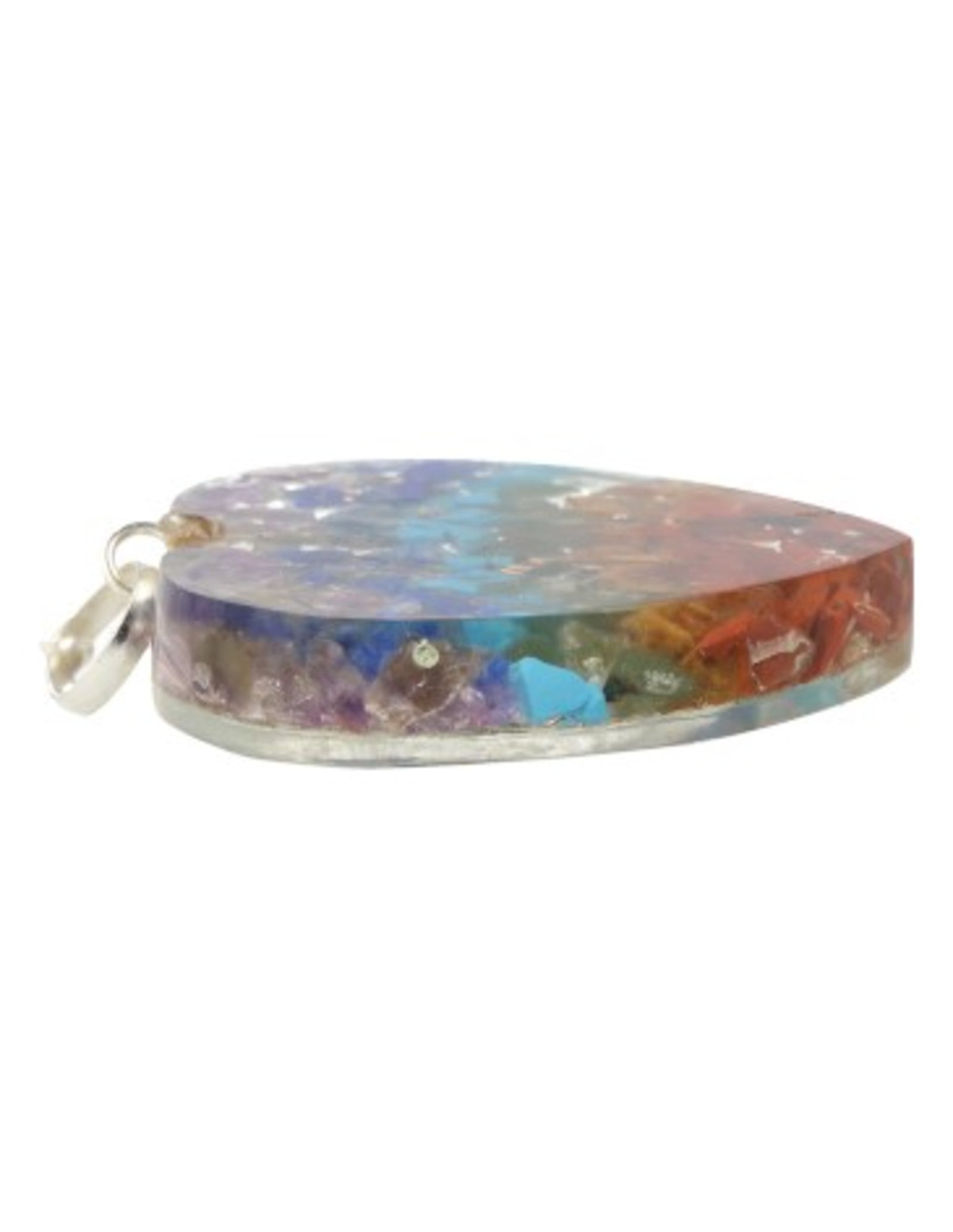 Orgonite Chakra hart hanger