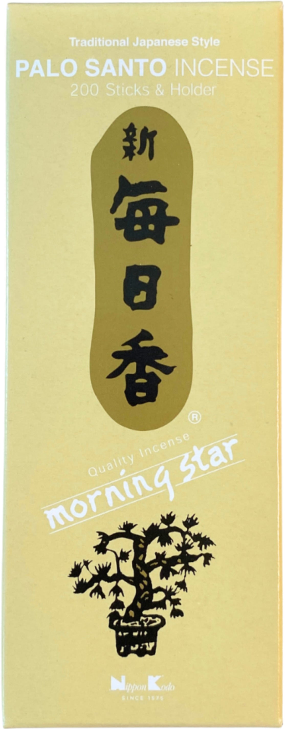Palo Santo - Nippon Kodo Morning Star - 200 wierookstokjes - XL-pack