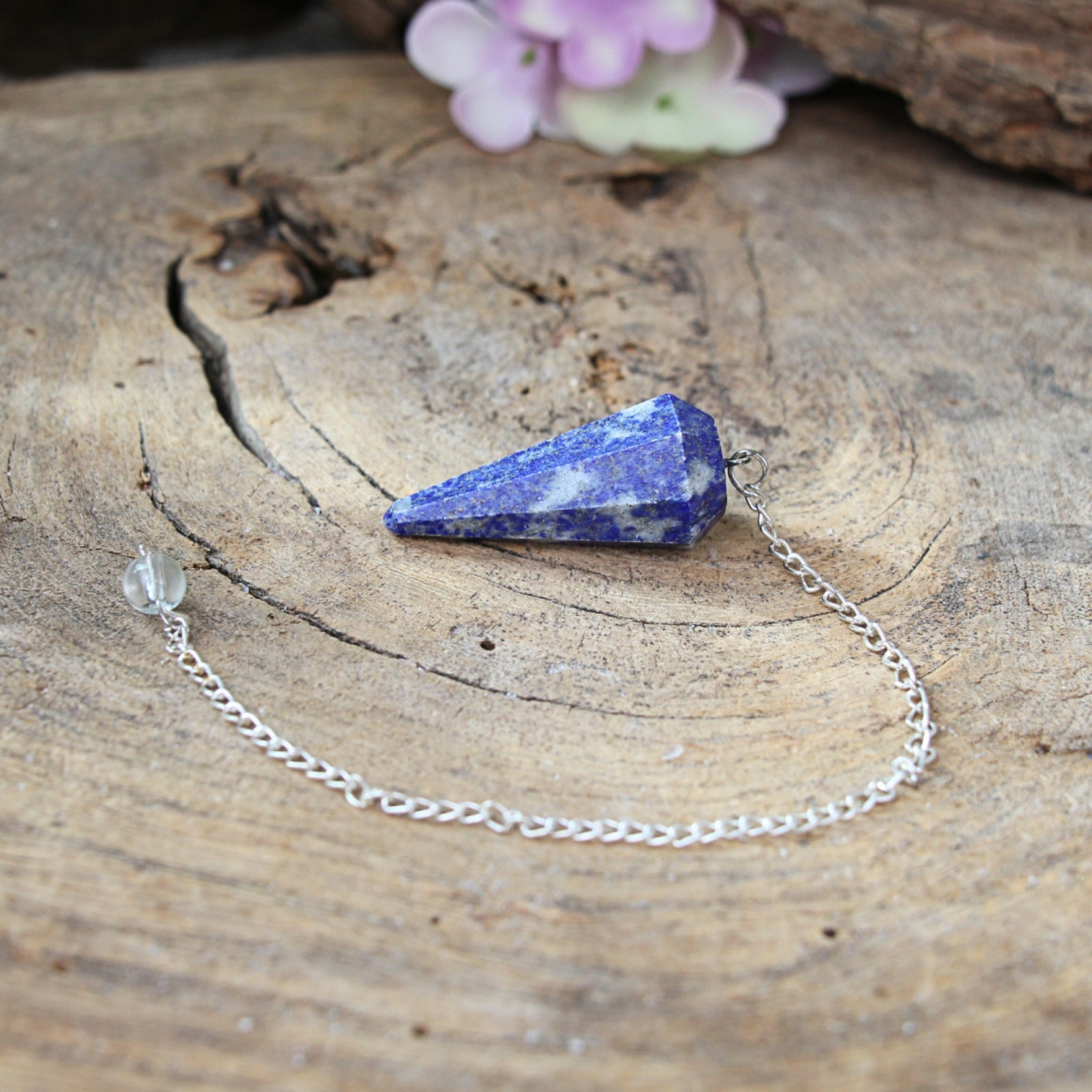 Pendel facet Lapis Lazuli