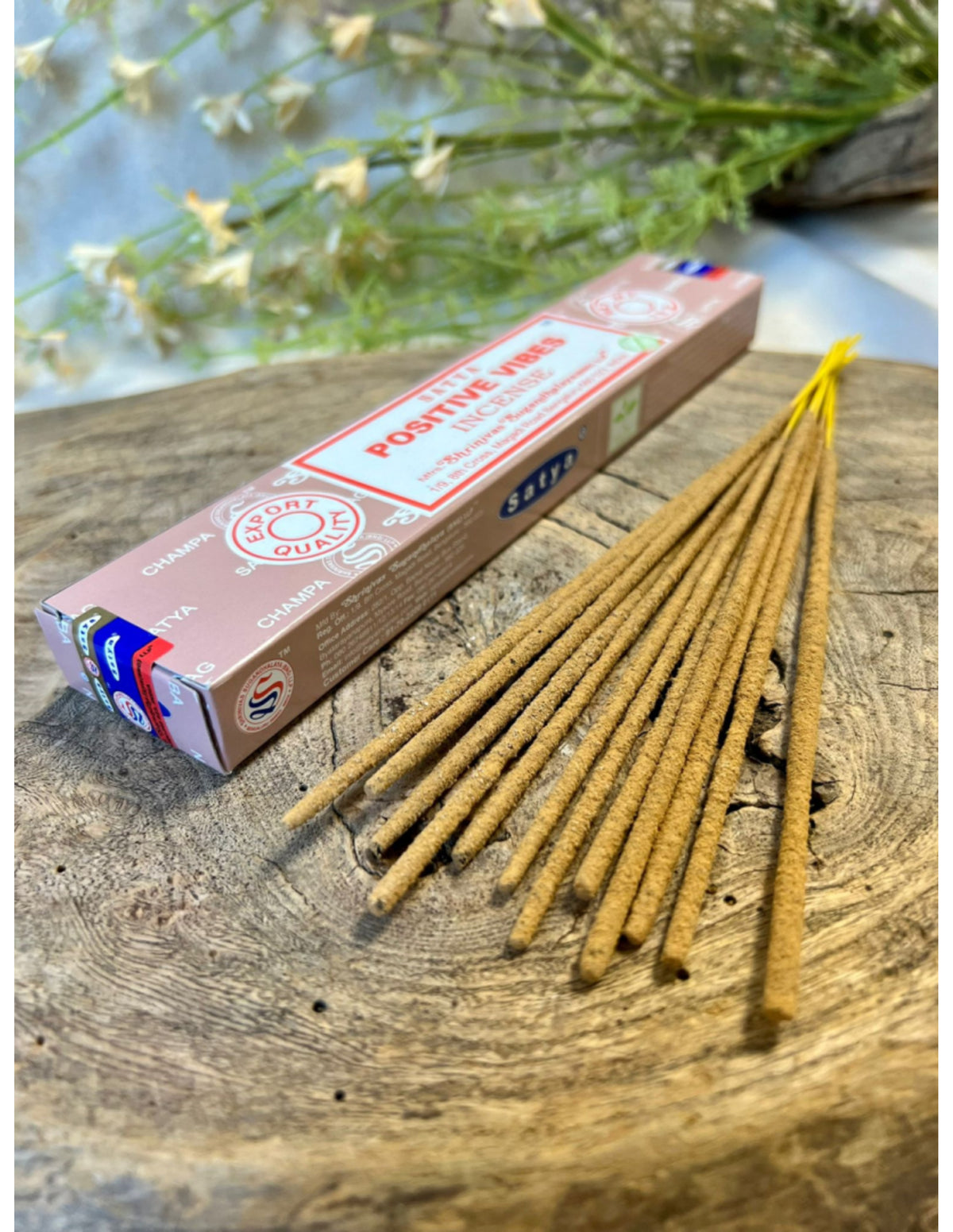 Positive Vibes wierook 15 grams Satya - doos van 12 st.
