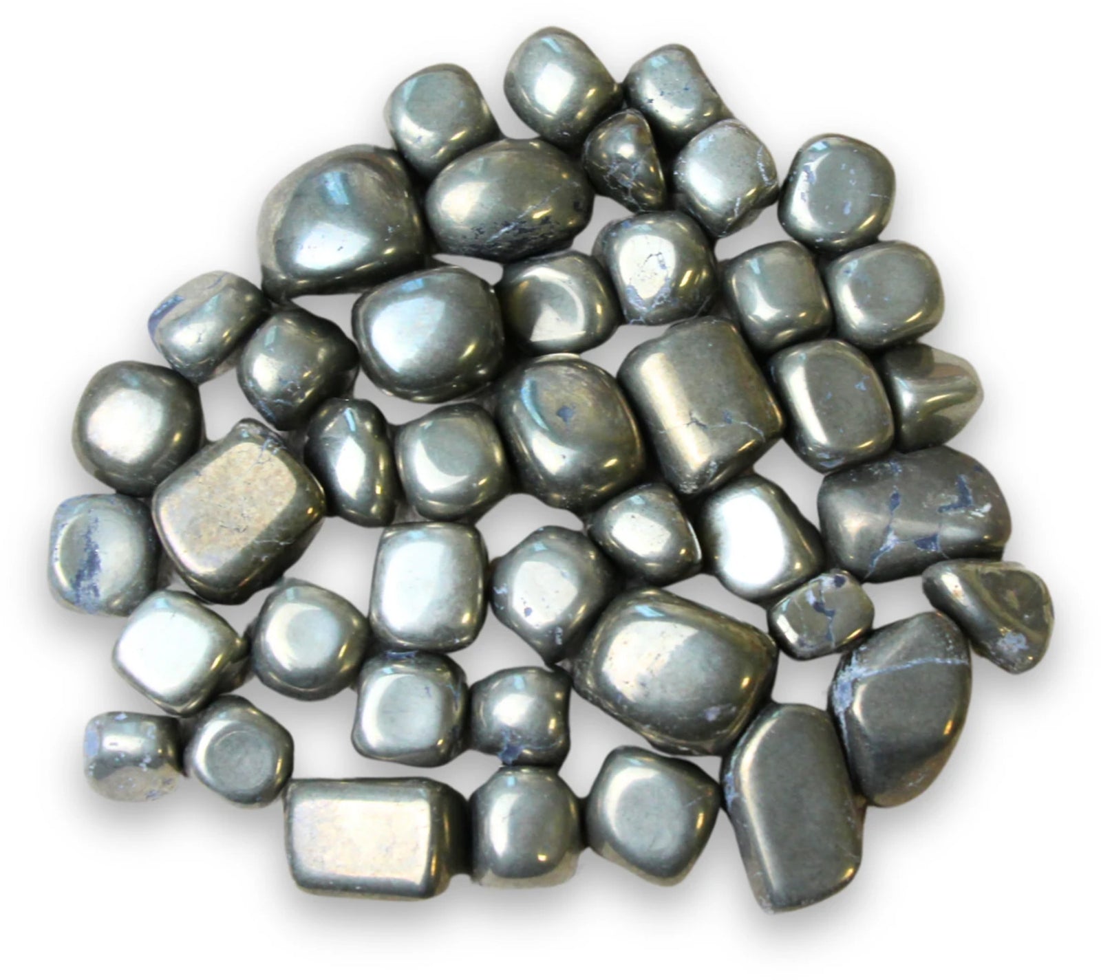 Pyriet A 1 kg. trommelstenen (mt2-3)
