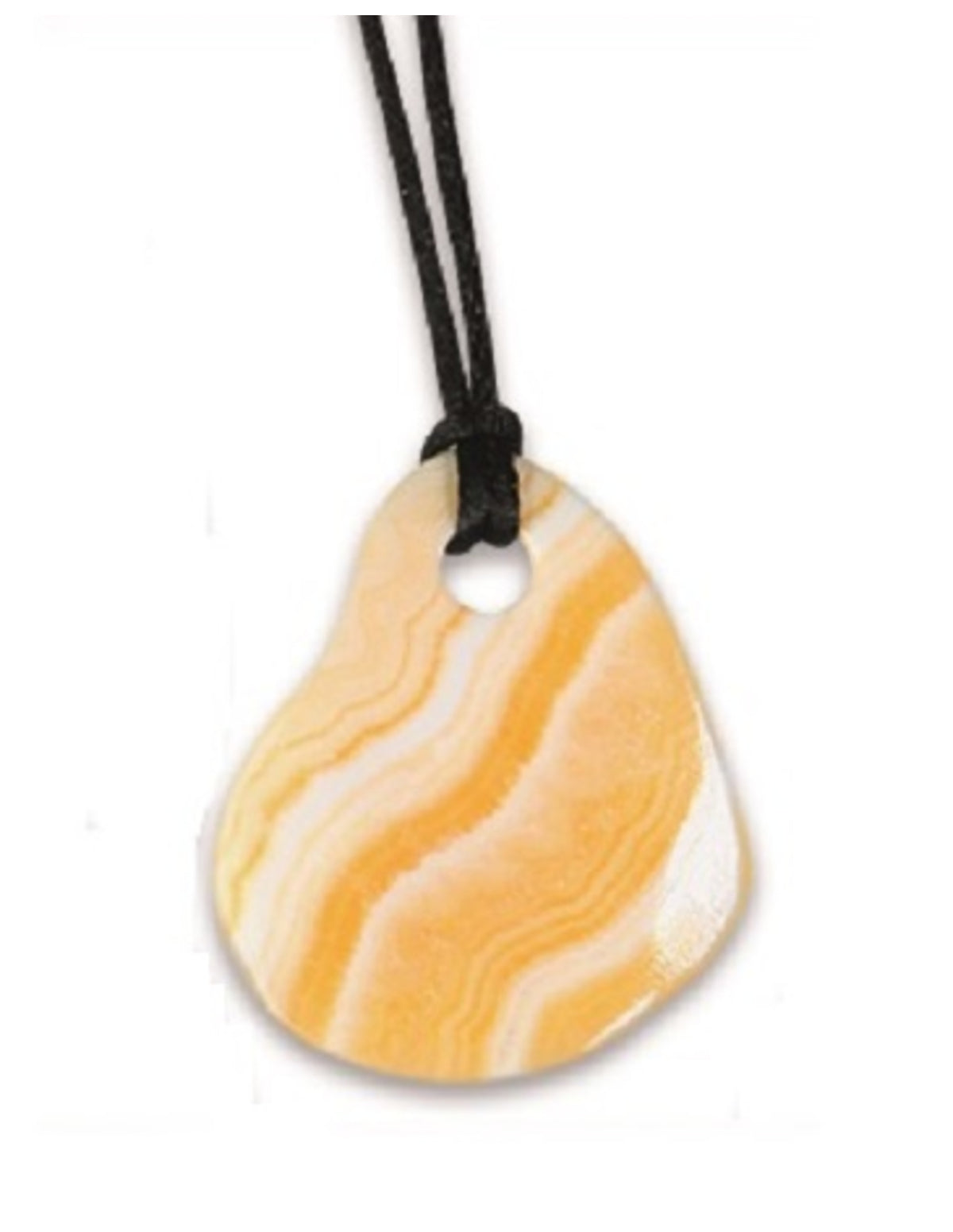 Quitarra Calciet geel - ketting